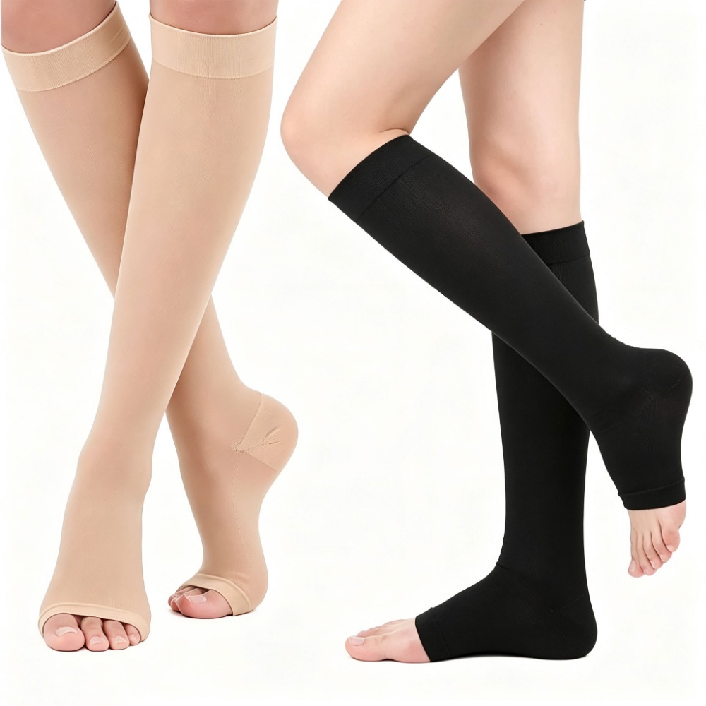 Sock Garter Men - 발가락 부분이 없는 압박 스타킹, 의료용,