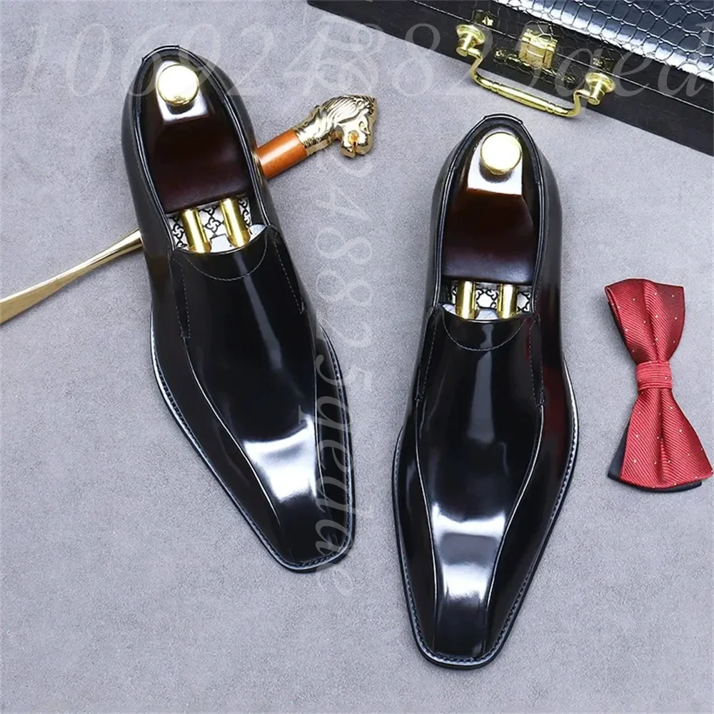 남성 수제 빈티지 레이스업 옥스퍼드화, 레트로 비즈니스 - Formal Men Daily Wear Footwear 리뷰 및 가격