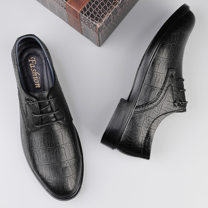 남성용 정장용 천연 가죽 캐주얼 드레스 슈즈, 큰 사이 - Formal Men Daily Wear Footwear 리뷰 및 가격