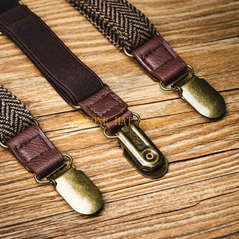 49MF 남성용 신축성 있는 멜빵 3 클립 디자인 자카 - Men'S Formal Wear With Suspenders 리뷰 및 가격