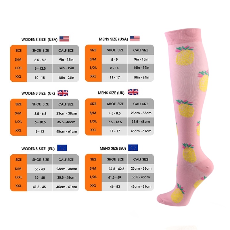 S-XXL 3 쌍 무료 배송 간호사 압축 양말 정맥류  - Sock Garter Men 리뷰 및 가격